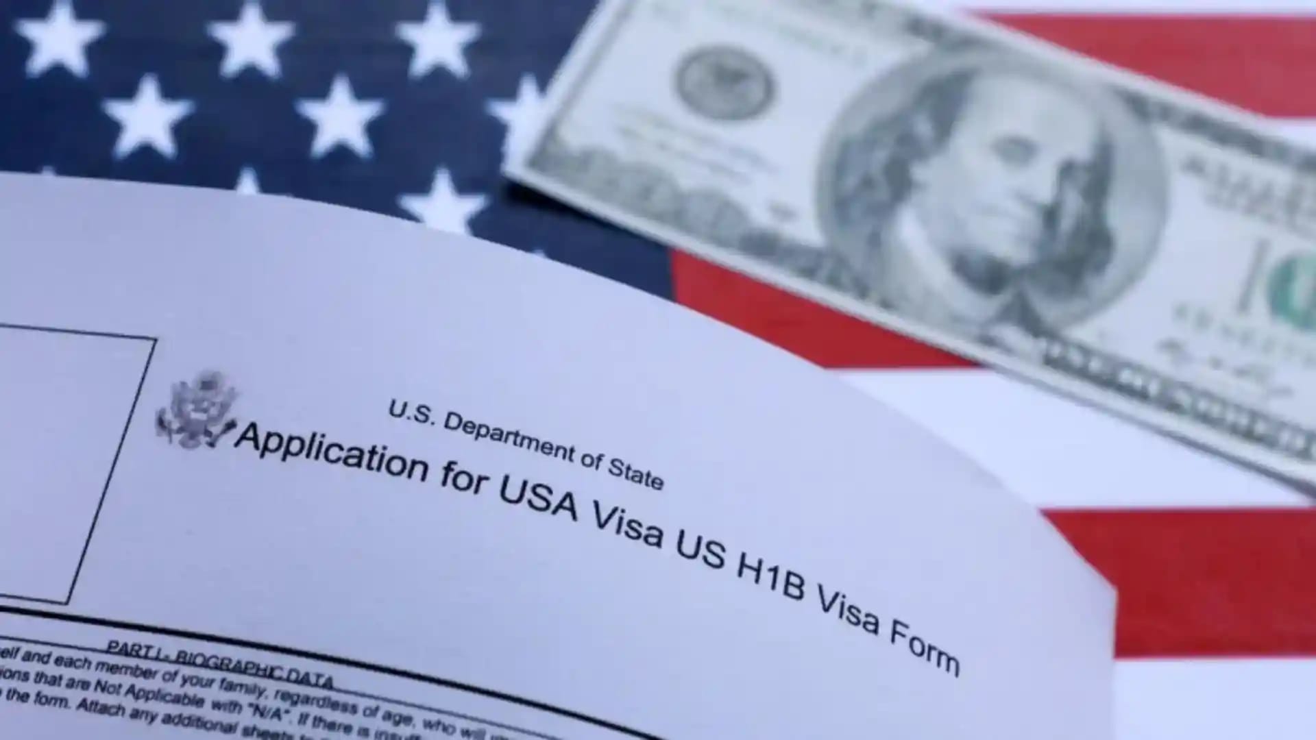 US immigration and visa processing concept