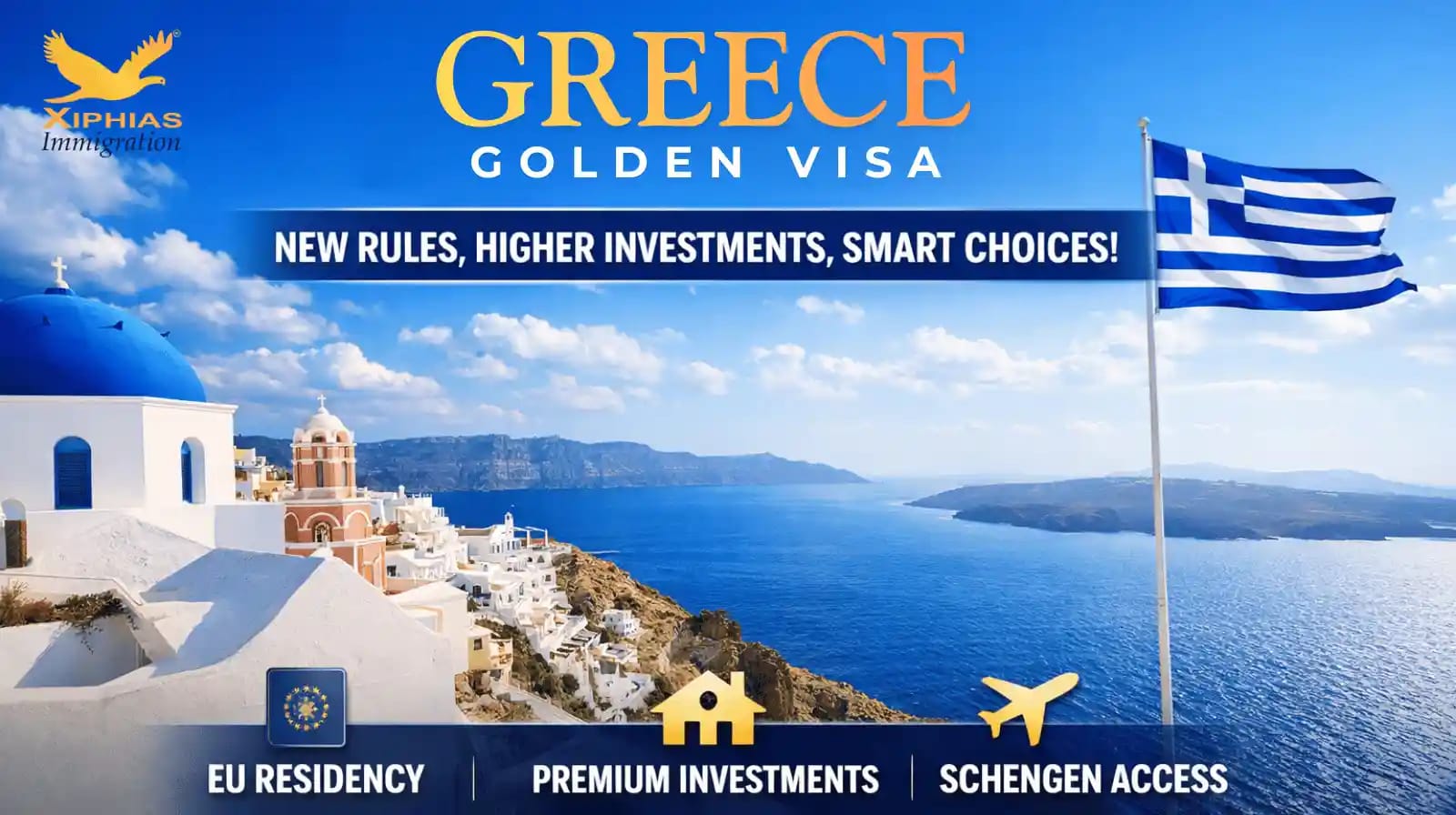 Greece Golden Visa 2026 investment thresholds, eligibility and application process