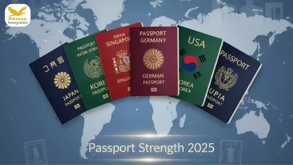 strongest passports in 2025 and passport strength rankings