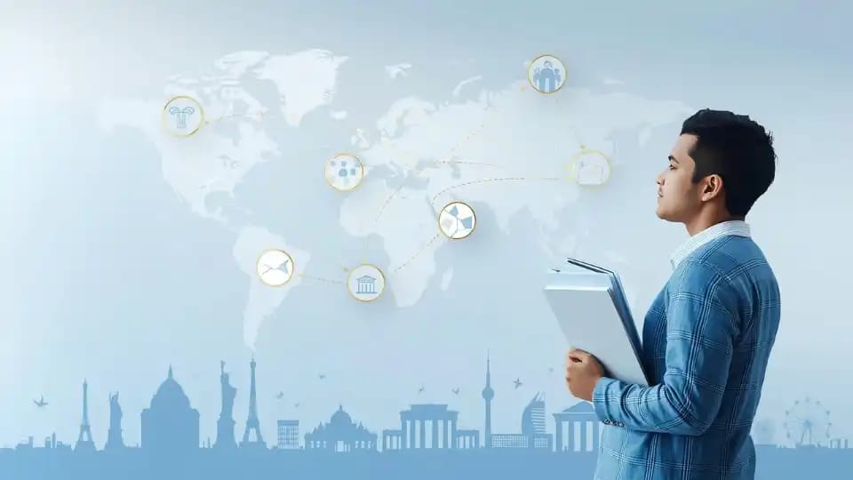 Indian students exploring study abroad opportunities in Europe and Asia