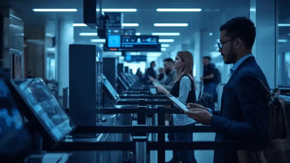 U.S. facial recognition border control system